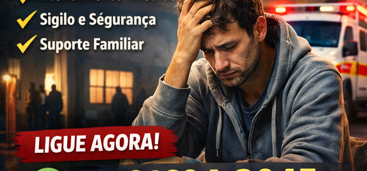 Internação para Drogado na Grande São Paulo – SP: Tratamento Imediato e Humanizado