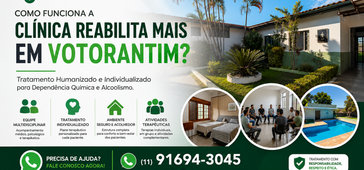 Como Funciona a Clínica Reabilita Mais em Votorantim? Entenda o Tratamento em 2026