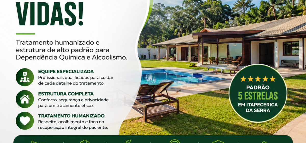 Clínica de Recuperação 5 Estrelas em Itapecerica da Serra: Tratamento, Estrutura e Cuidado Especiali