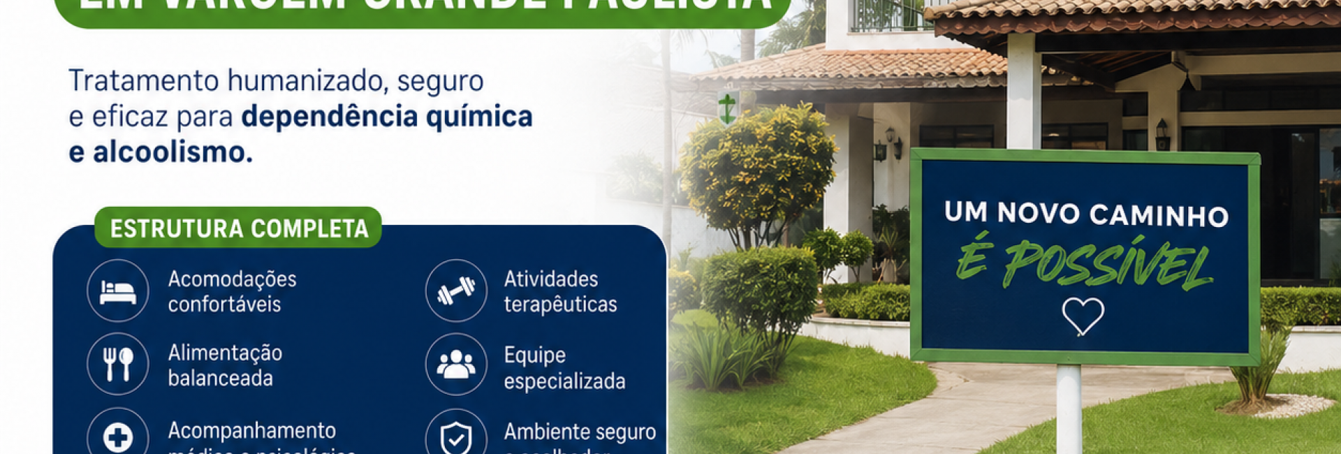 Clínica de Recuperação e Reabilitação em Vargem Grande Paulista: Tratamento e Internação em 2026