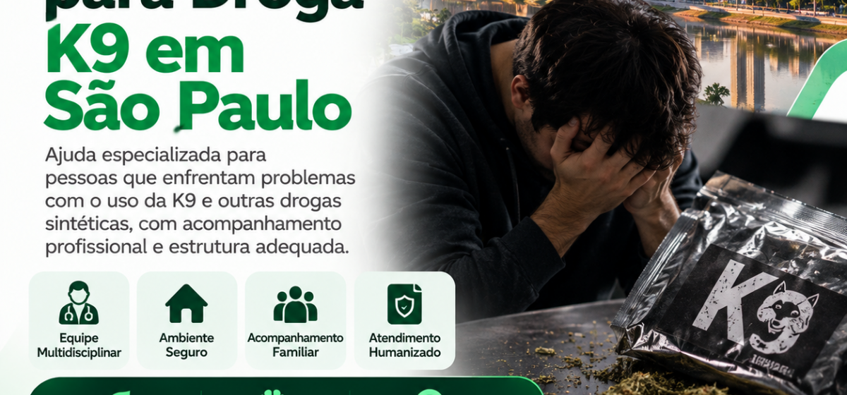 Tratamento para Droga K9 em São Paulo | Reabilita Mais