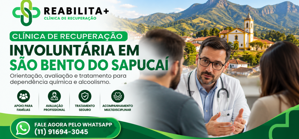 Clínica de Recuperação Involuntária em São Bento do Sapucaí (SP)