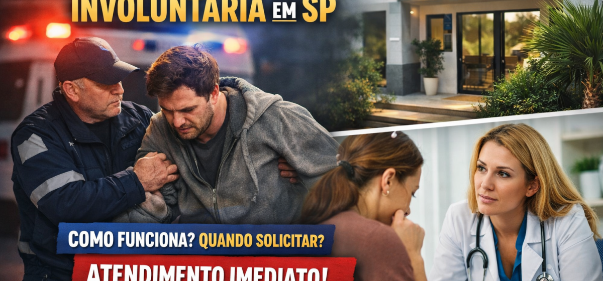 Internação Involuntária em SP: Como Funciona, Quando Solicitar e Onde Encontrar Ajuda Imediata