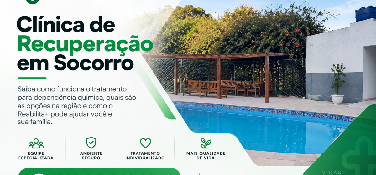 Clínica de Recuperação Involuntária em Socorro | Reabilita Mais