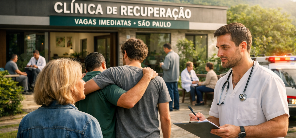 Clínica de Recuperação com Vaga Imediata em São Paulo