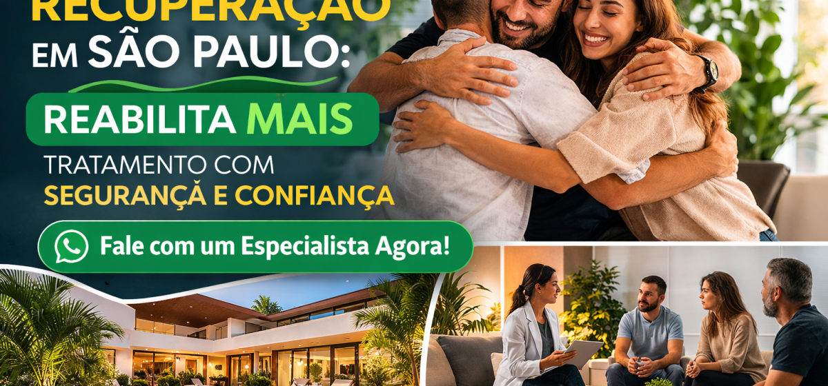 Clínica de Recuperação em São Paulo: Reabilita Mais – Encontrando uma das Mais Confiáveis de SP