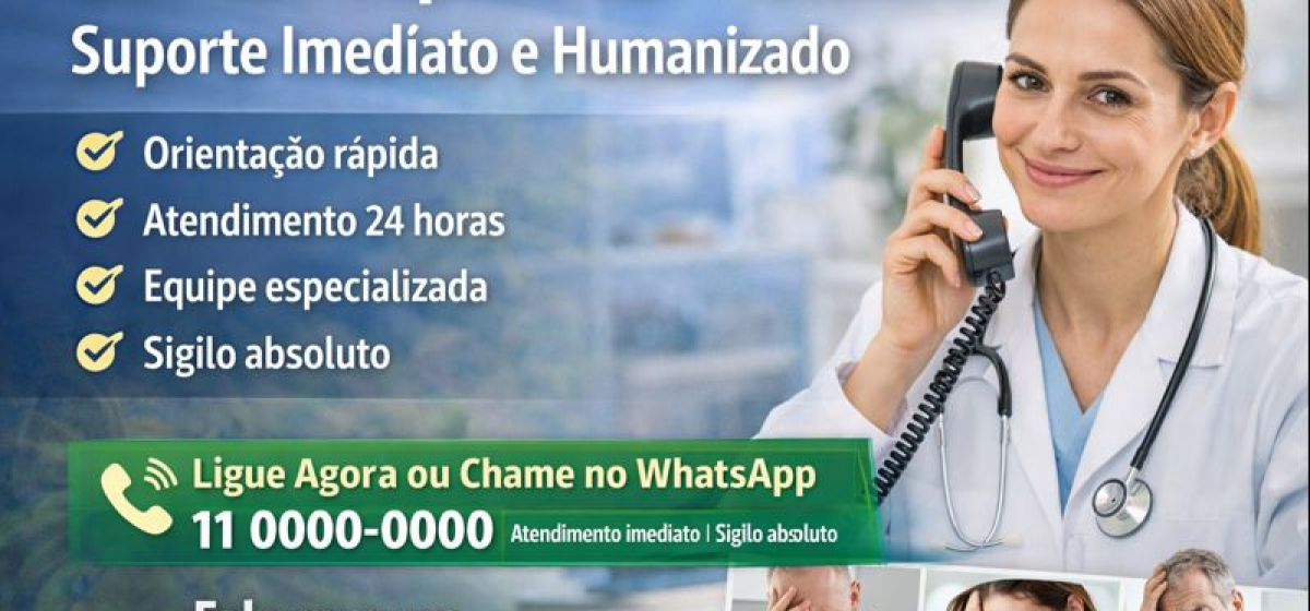 Clínica Psiquiátrica – Telefone para Atendimento Imediato e Humanizado
