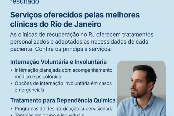 As Melhores Clínicas de Recuperação no Rio de Janeiro