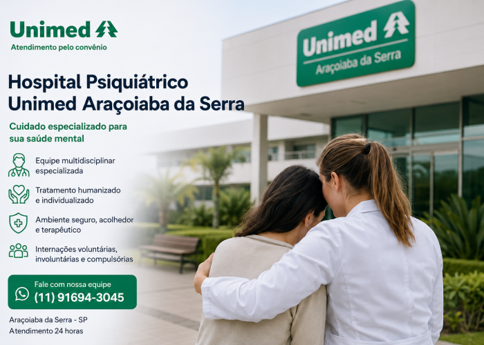 Hospital Psiquiátrico Unimed em Araçoiaba da Serra: Como Funciona o Atendimento, Quando Procurar Ajuda e Quais São as Opções de Internação