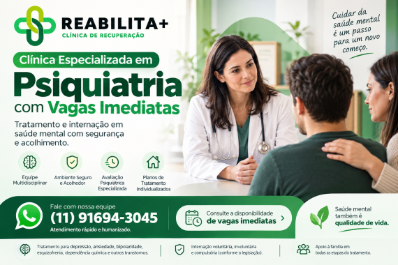 Clínica Especializada em Psiquiatria com Vagas Imediatas: Como Buscar Atendimento