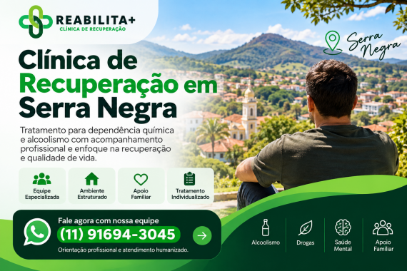 Clínica de Recuperação em Serra Negra | Reabilita Mais