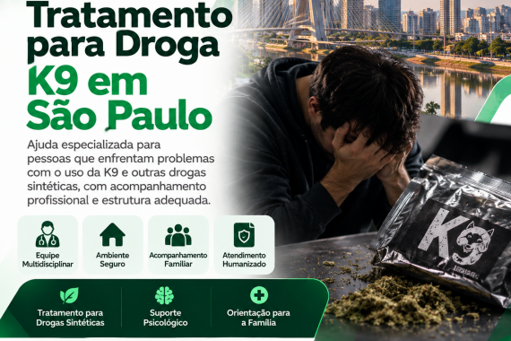 Tratamento para Droga K9 em São Paulo | Reabilita Mais