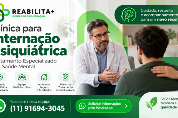 Clínica para Internação Psiquiátrica | Reabilita Mais
