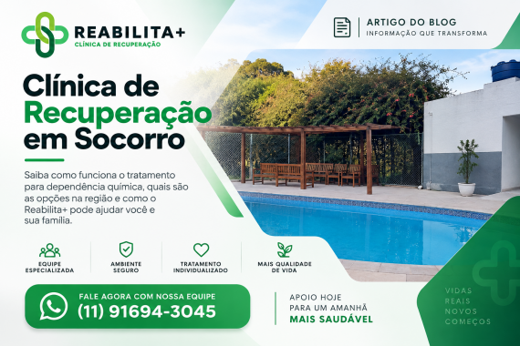 Clínica de Recuperação Involuntária em Socorro | Reabilita Mais