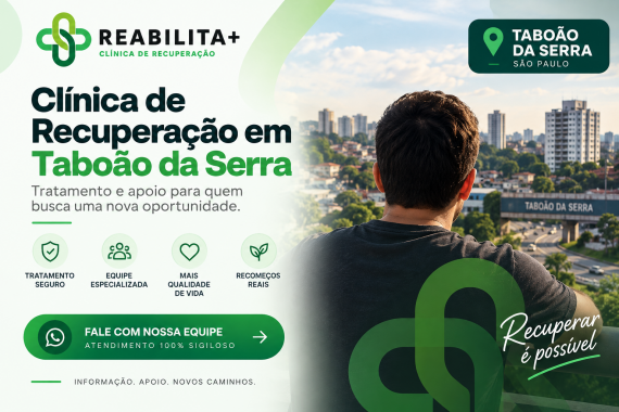 Clínica de Recuperação em Taboão da Serra: Tratamento e Apoio para Dependência Química