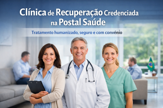 Clínica de Recuperação Credenciada na Postal Saúde