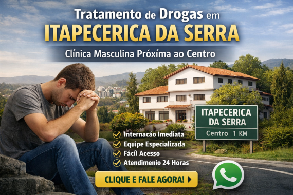 Clínica Masculina para Tratamento de Drogas em Itapecerica da Serra: Internação Próxima ao Centro 