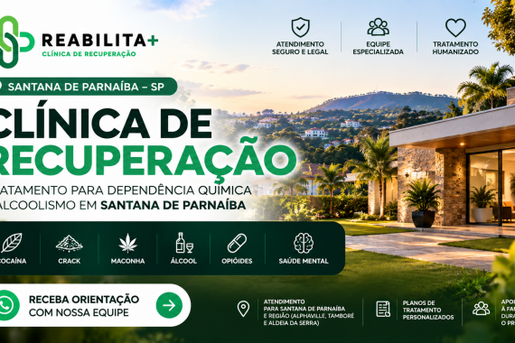 Clínica de Recuperação em Santana de Parnaíba (SP): Tratamento para Dependência Química e Alcoolismo