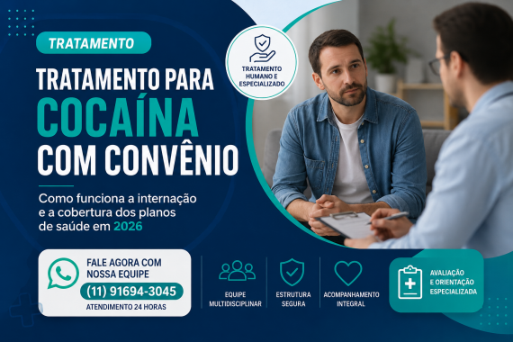 Tratamento para Cocaína com Convênio: Como Funciona a Internação e a Cobertura dos Planos de Saúde e
